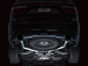 Dodge Durango Performance Exhaust - AWE Tuning - Track Edition Cat Back - Diamond Black - `11-`24